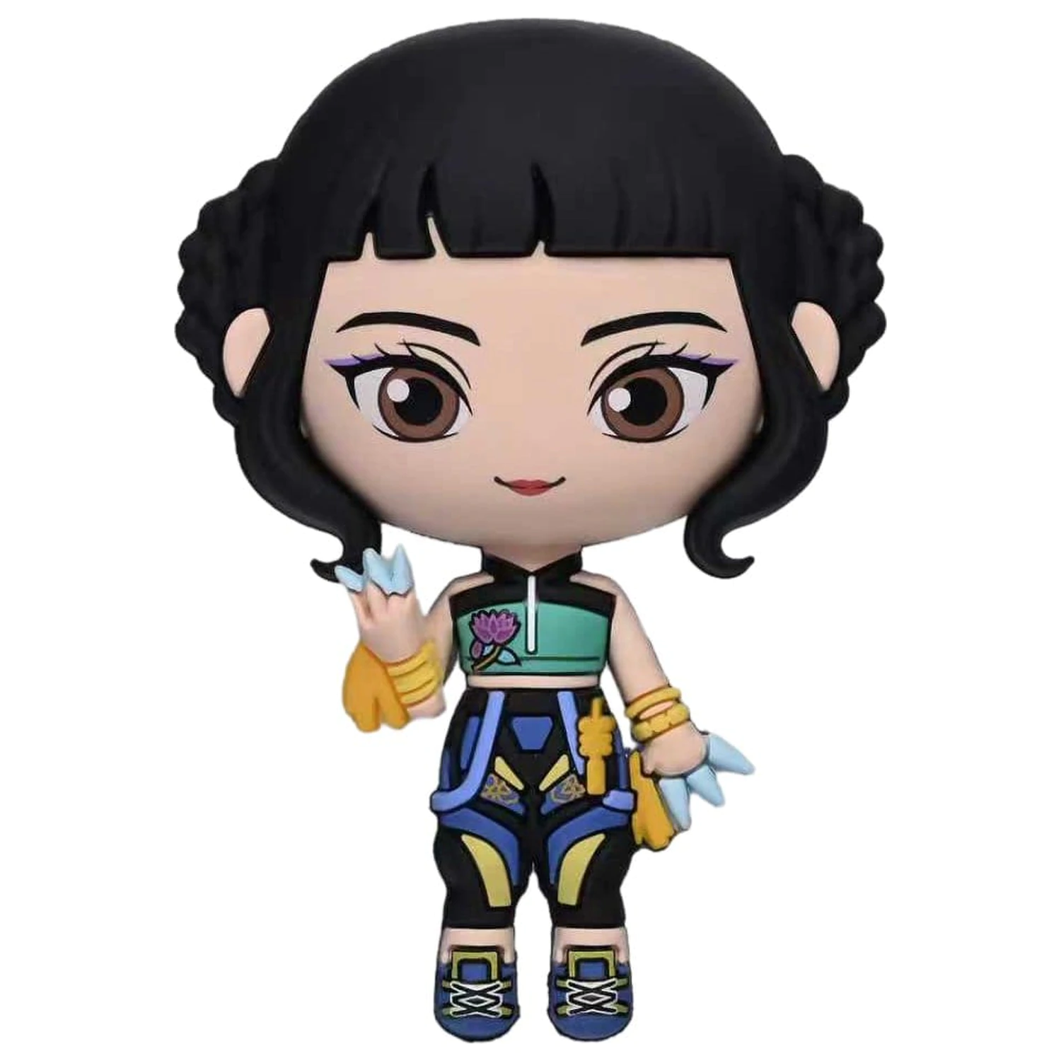 KPop Demon Hunters 3D Foam Magnet Zoey poza produsului