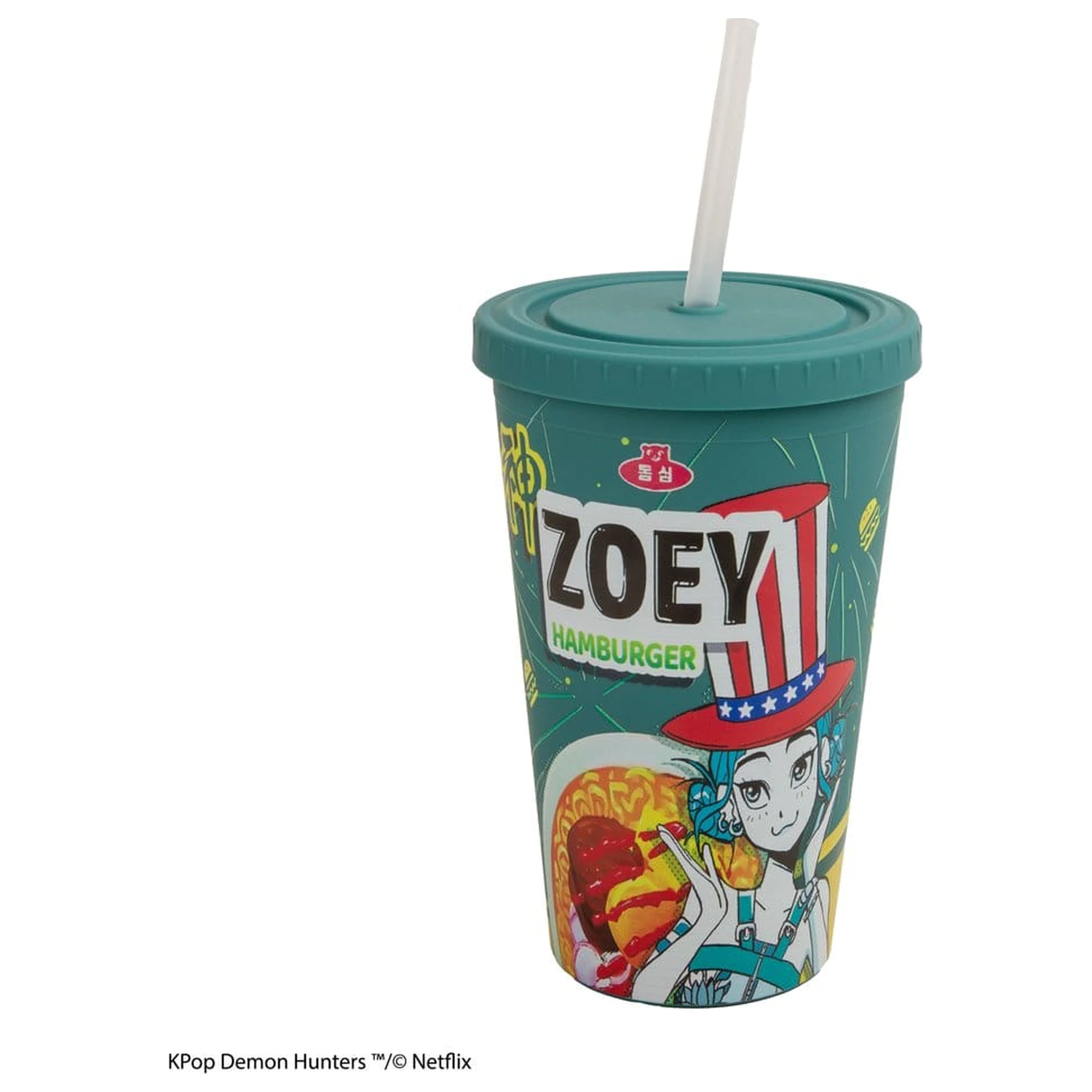 KPop Demon Hunters Tumbler Zoey Hamburger poza produsului