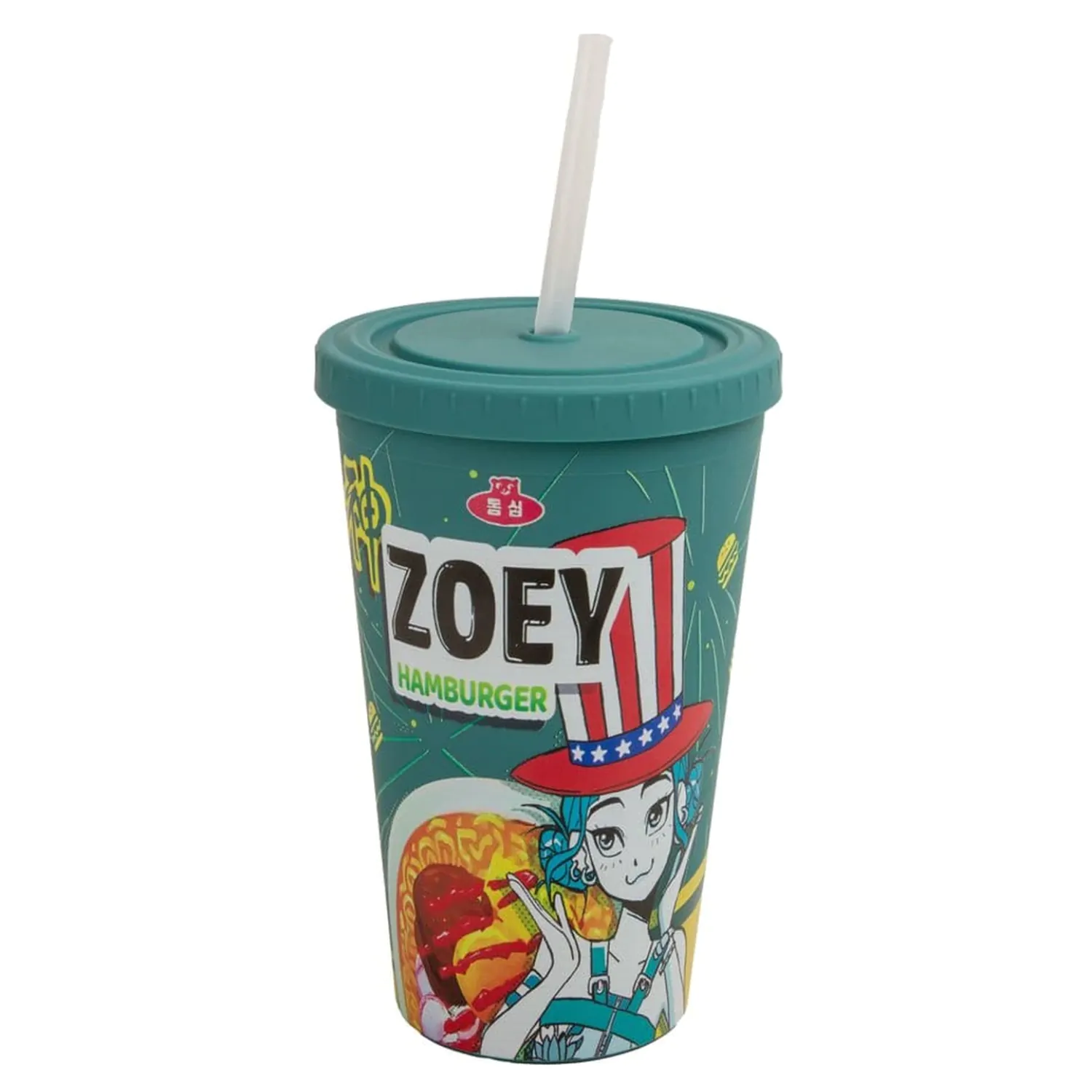 KPop Demon Hunters Tumbler Zoey Hamburger poza produsului