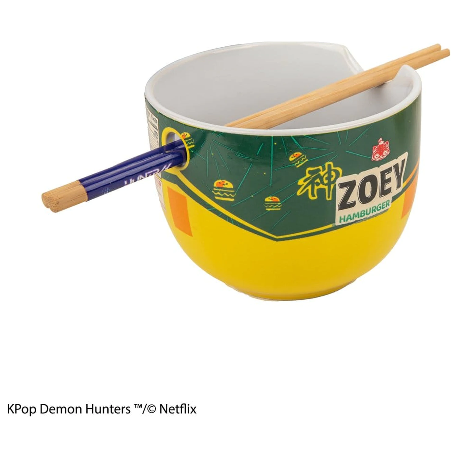 KPop Demon Hunters Castron Ramen cu Bețisoare Zoey Hamburger poza produsului