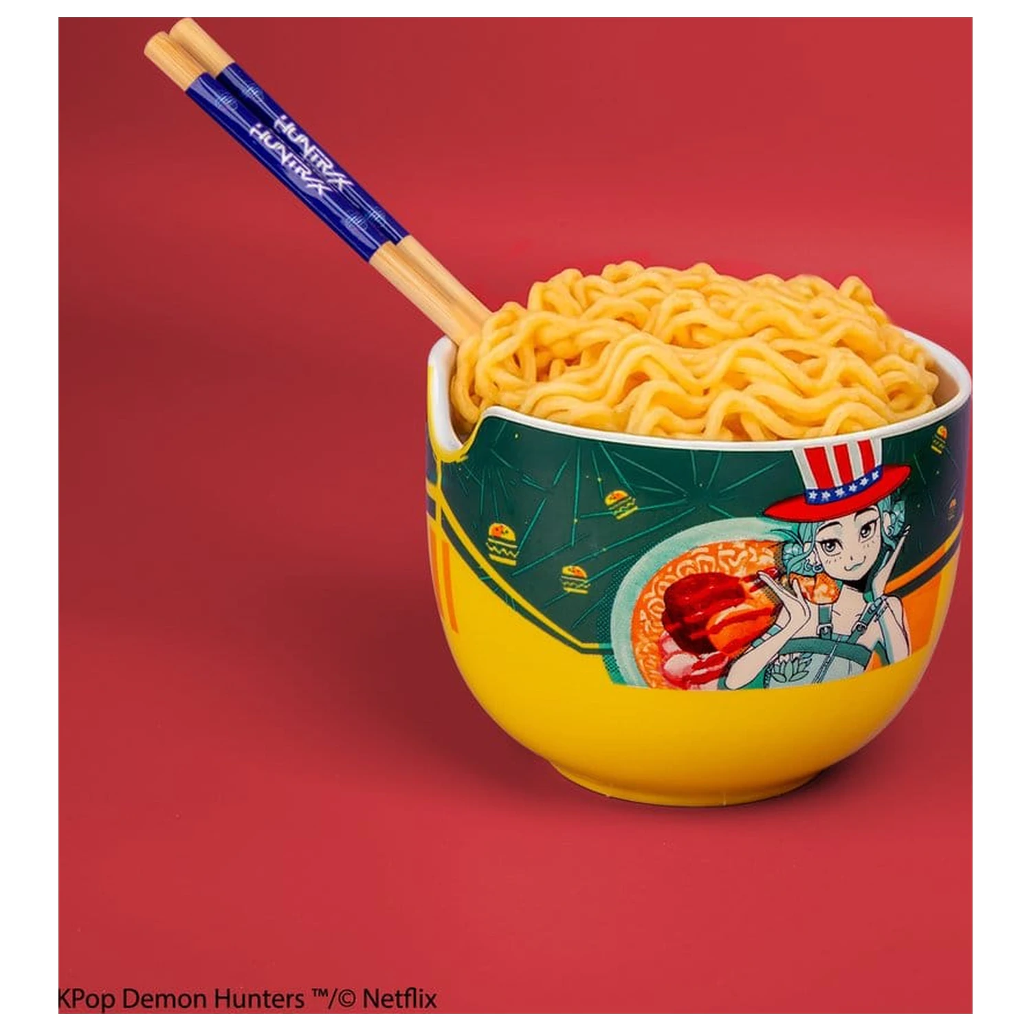 KPop Demon Hunters Castron Ramen cu Bețisoare Zoey Hamburger poza produsului