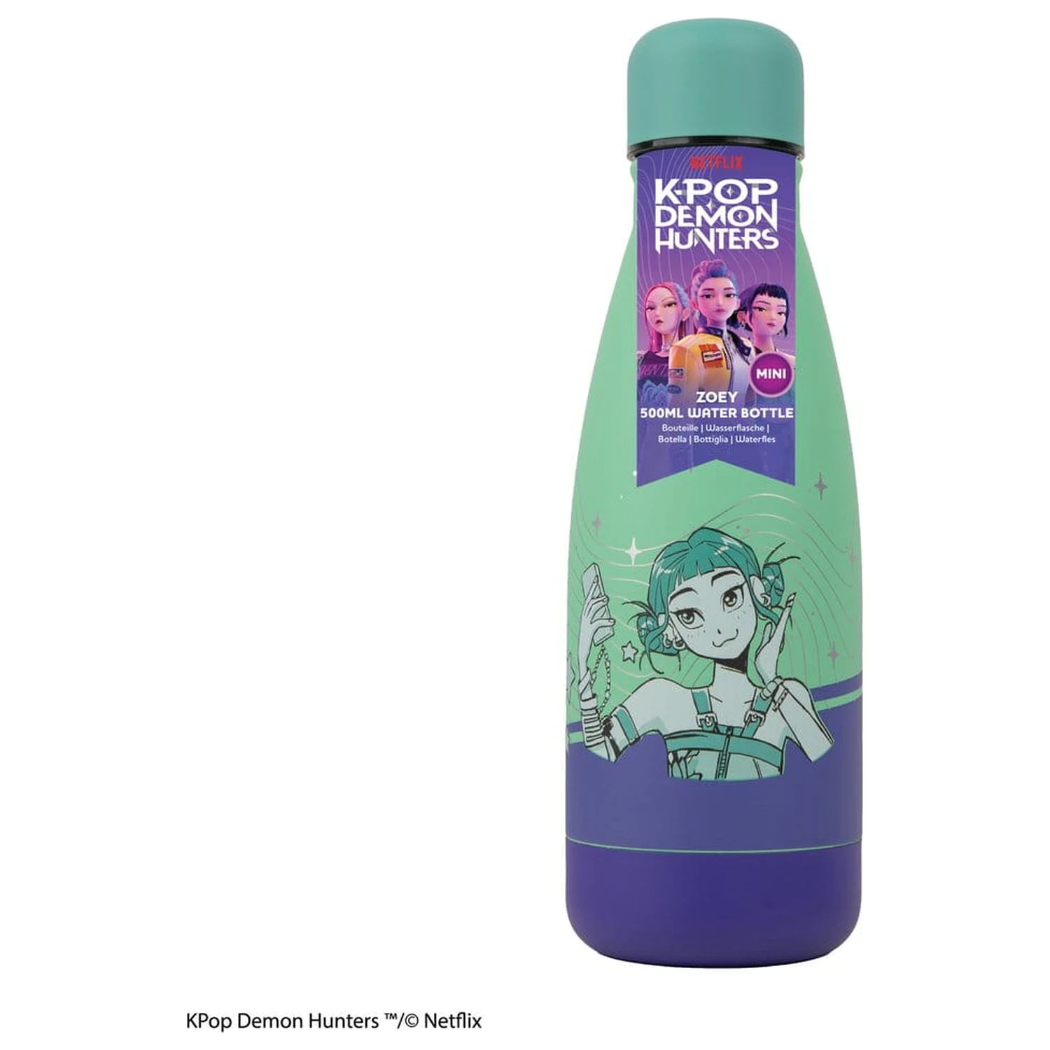 KPop Demon Hunters Mini Sticla de apa Zoey poza produsului