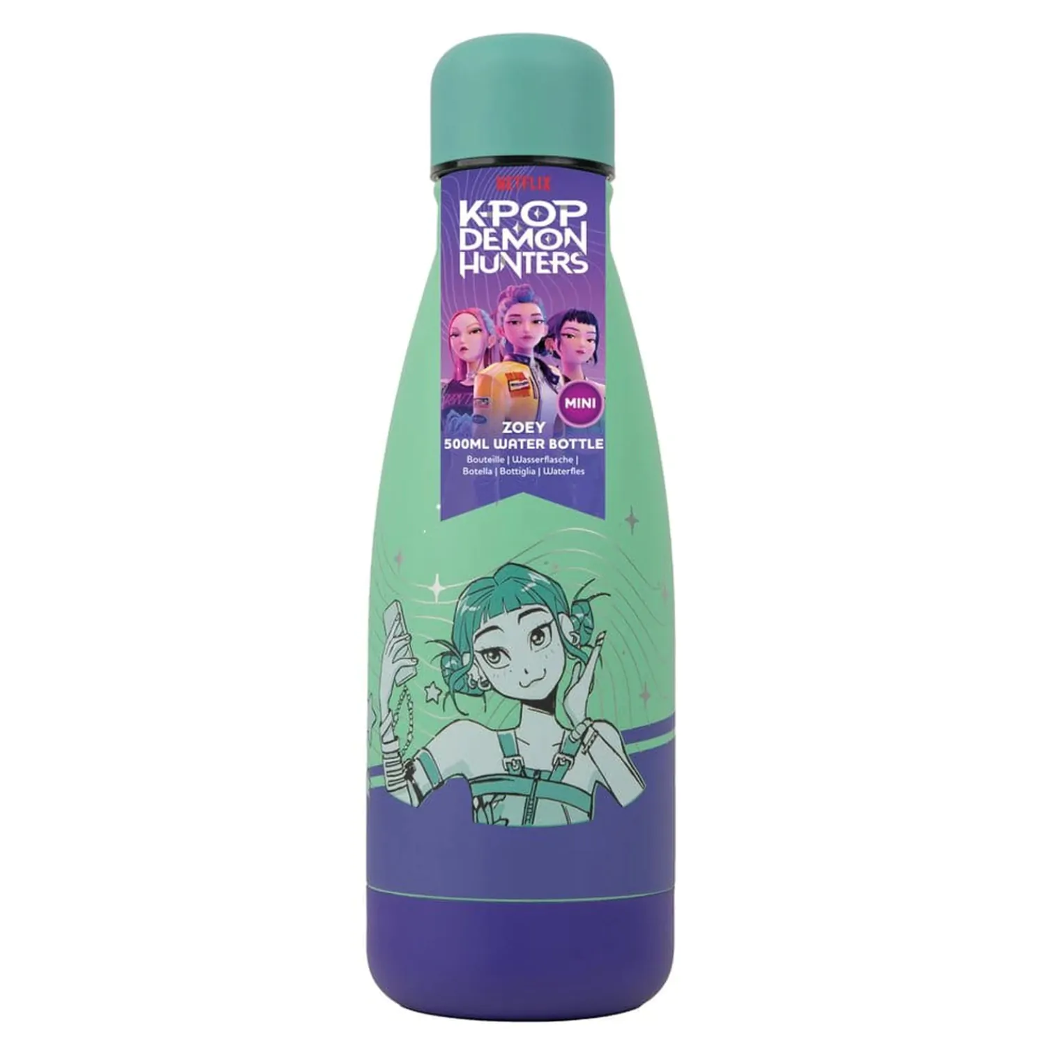 KPop Demon Hunters Mini Sticla de apa Zoey poza produsului
