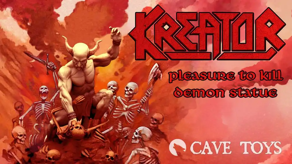 Statuie Kreator 1/10 Kreator Pleasure to Kill Album Ver. 13 cm poza produsului