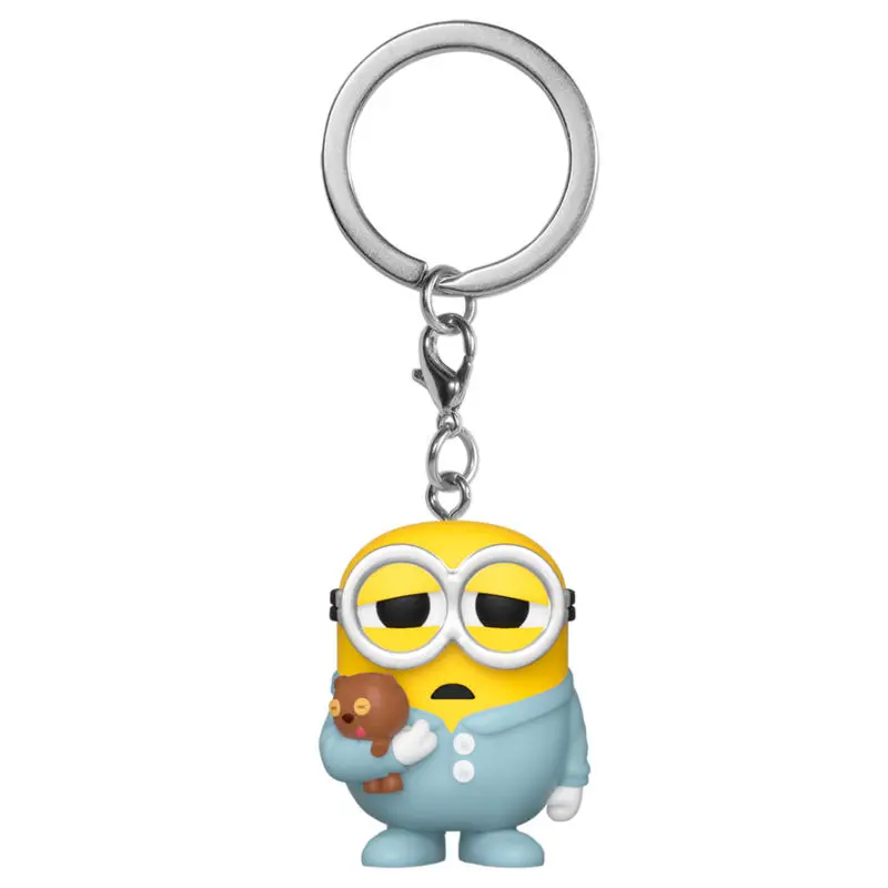 Minions II Pocket POP! Breloc Vinyl Pijama Bob 4 cm poza produsului