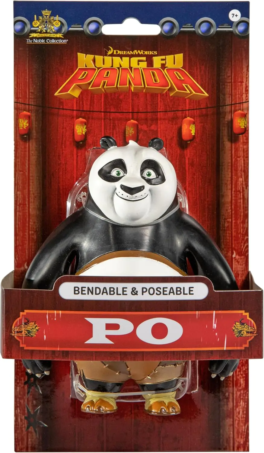 Kung Fu Panda Bendyfigs Figurina flexibilă Po Ping 15 cm poza produsului