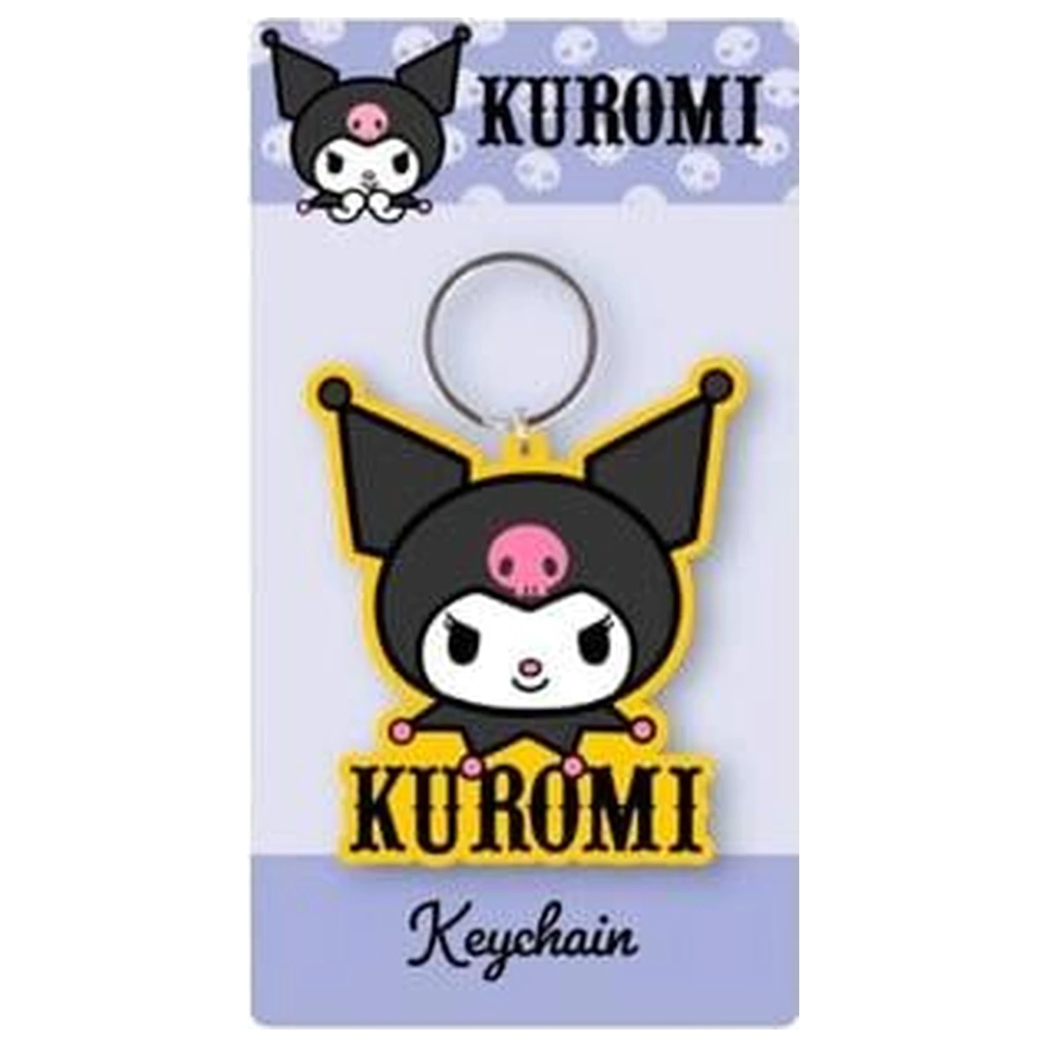 KUROMI Yellow Breloc din cauciuc poza produsului