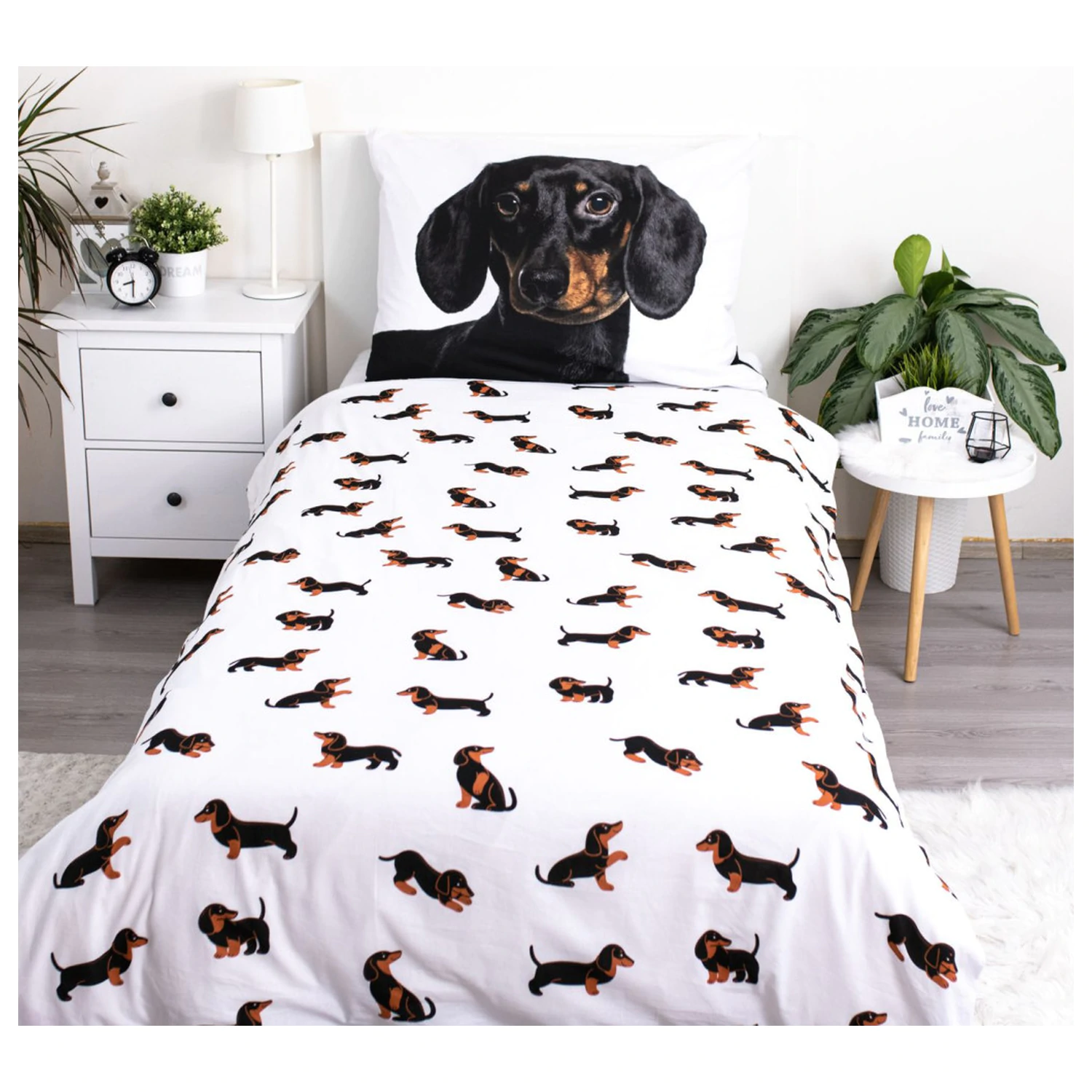 Husa de plapuma Doggy Dachshund poza produsului