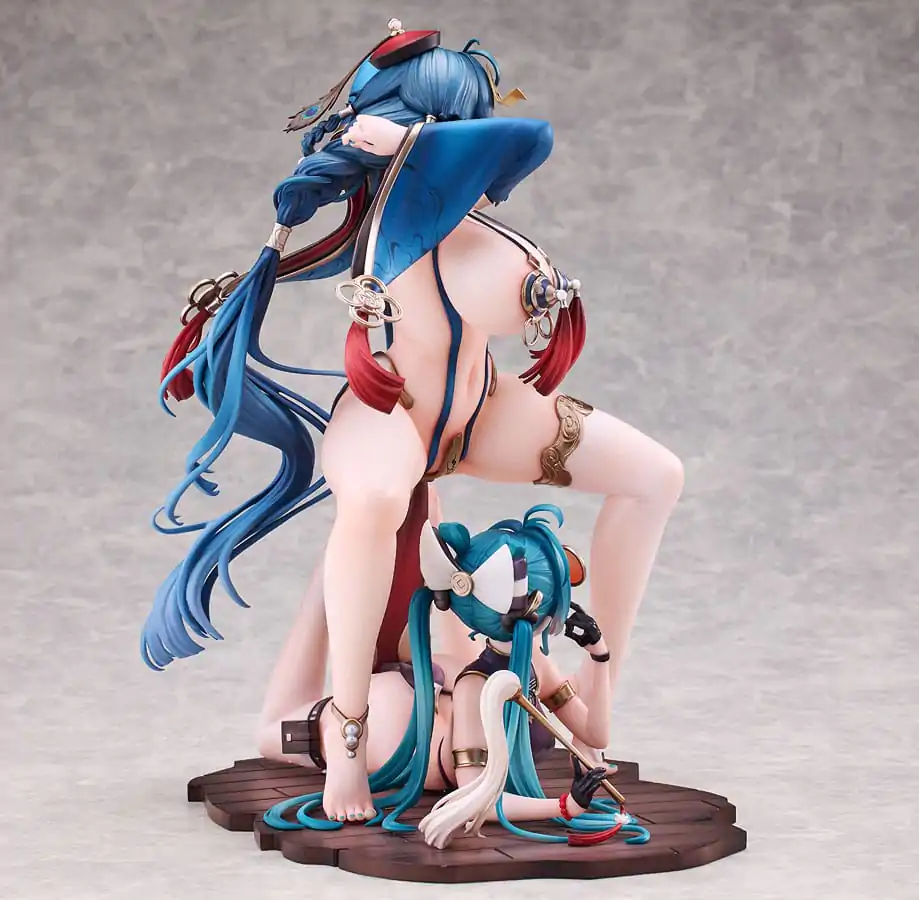 Set 2 Statui Kyonshi Bordel 1/6 Sakuya Todo & Iori Todo poza produsului