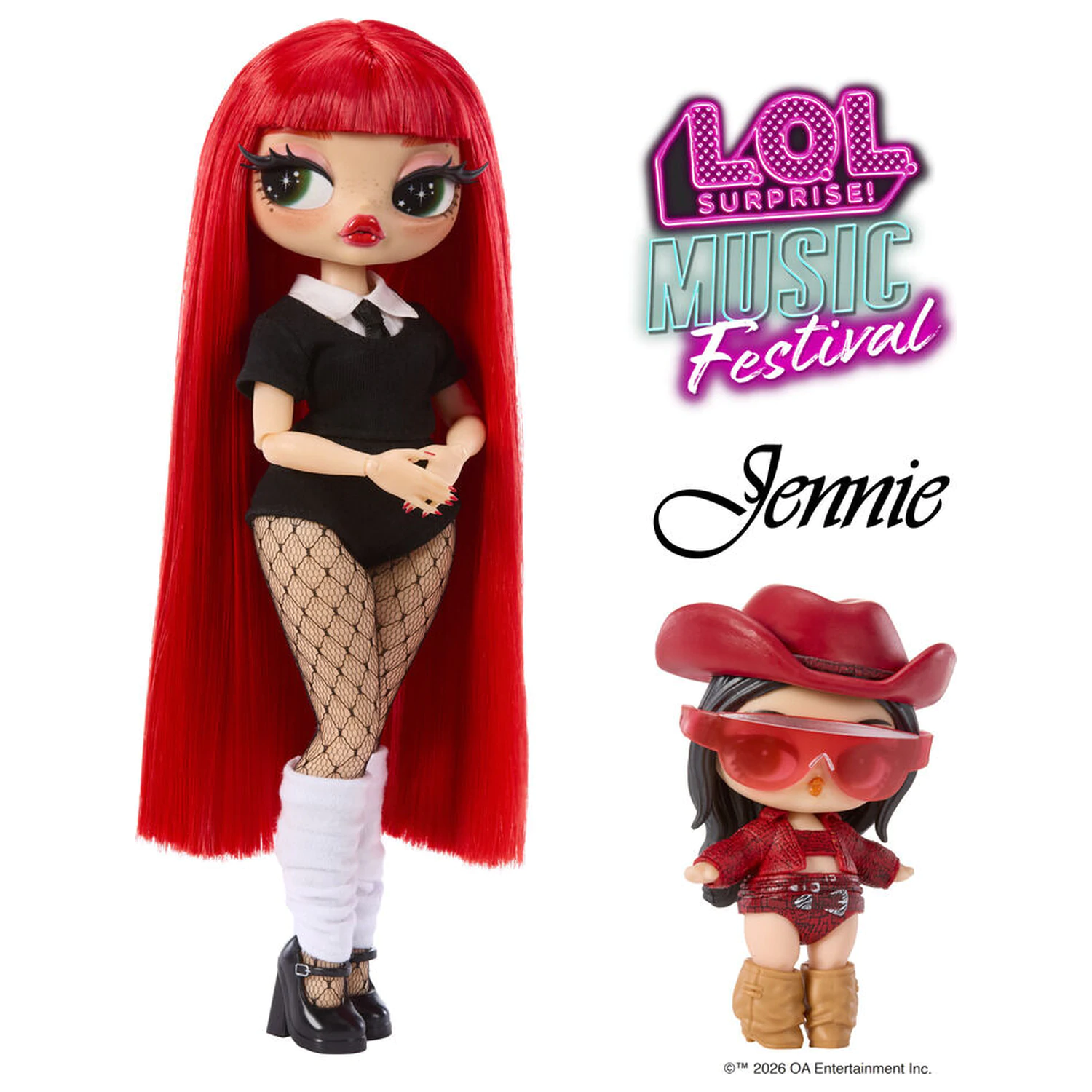 L.O.L Surprise O.M.G. Music Festival Papusa Jennie poza produsului