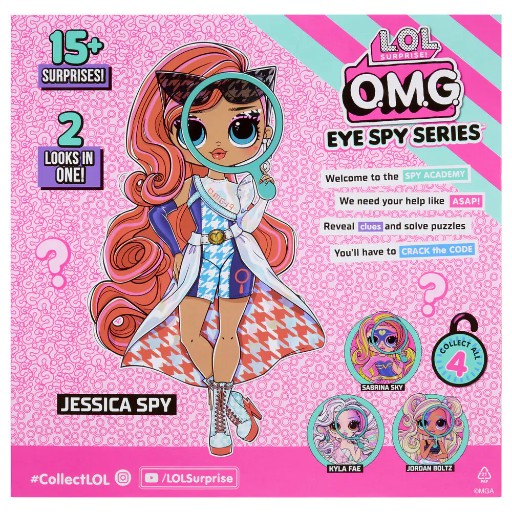 L.O.L. Surprise OMG Eye Spy - Spy doll poza produsului