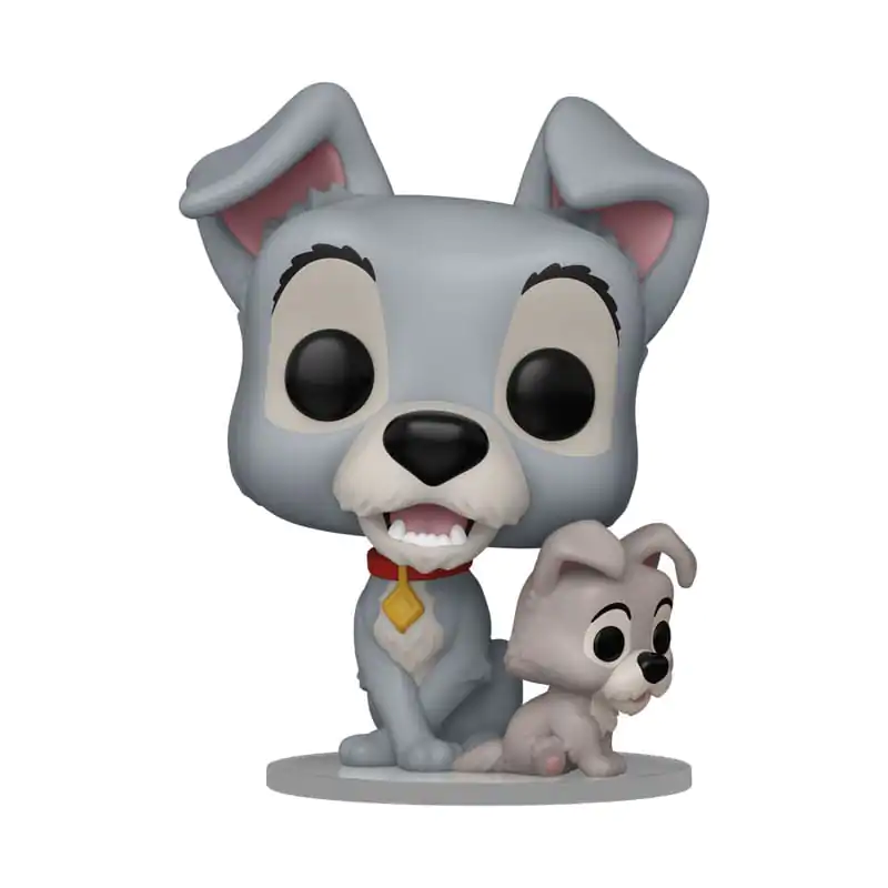 Lady and the Tramp Funko POP! Disney Figurina Vinil Tramp cu cățel 9 cm poza produsului