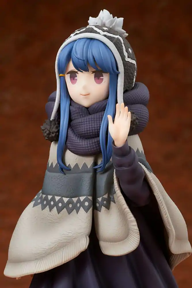 Laid-Back Camp Statuie 1/7 Rin Shima Lacul Shibire Camping Ver. 22 cm poza produsului