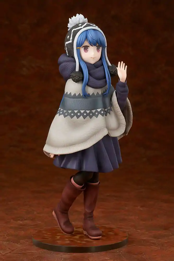 Laid-Back Camp Statuie 1/7 Rin Shima Lacul Shibire Camping Ver. 22 cm poza produsului