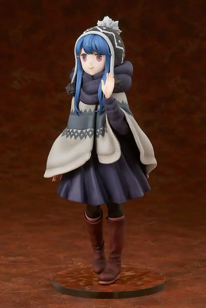 Laid-Back Camp Statuie 1/7 Rin Shima Lacul Shibire Camping Ver. 22 cm poza produsului