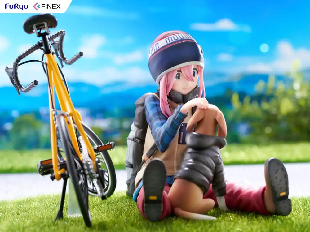 Laid Back Camp F:NEX Statuie PVC 1/7 Nadeshiko Kagamihara 13 cm poza produsului