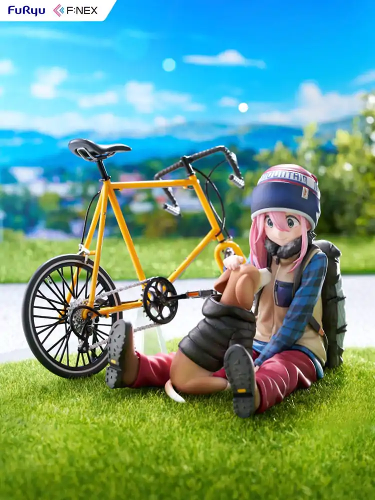 Laid Back Camp F:NEX Statuie PVC 1/7 Nadeshiko Kagamihara 13 cm poza produsului