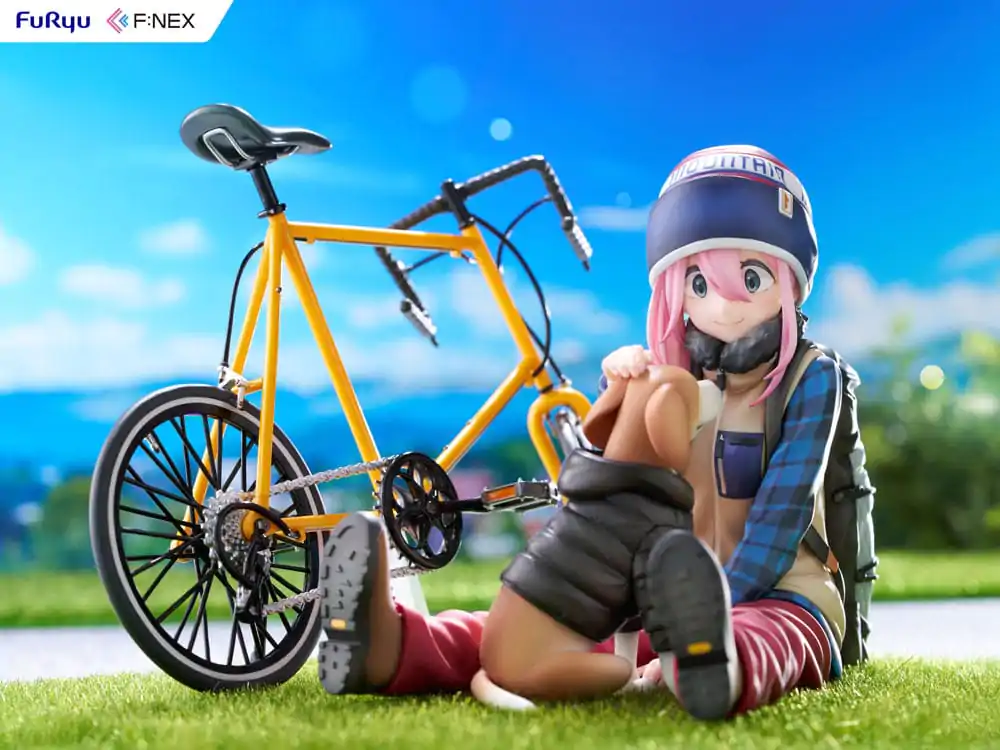 Laid Back Camp F:NEX Statuie PVC 1/7 Nadeshiko Kagamihara 13 cm poza produsului