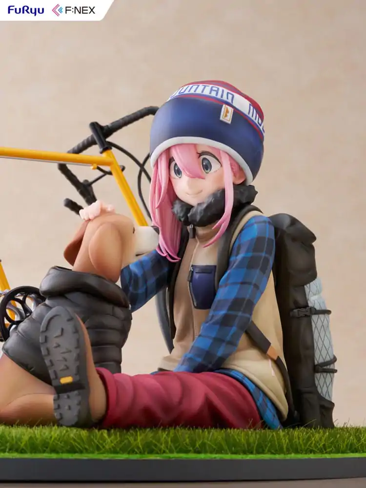 Laid Back Camp F:NEX Statuie PVC 1/7 Nadeshiko Kagamihara 13 cm poza produsului