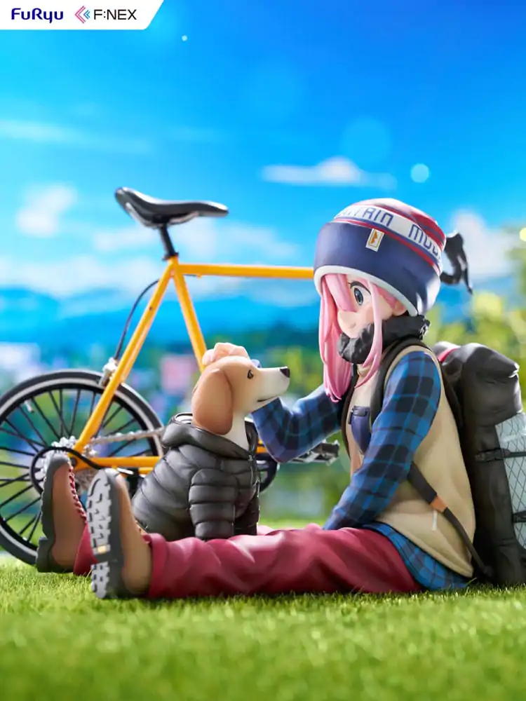 Laid Back Camp F:NEX Statuie PVC 1/7 Nadeshiko Kagamihara 13 cm poza produsului