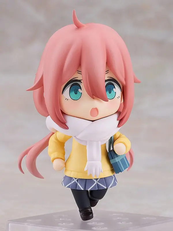 Figurină de acțiune Laid-Back Camp Nadeshiko Kagamihara: Uniformă Școlară Ver. 10 cm poza produsului