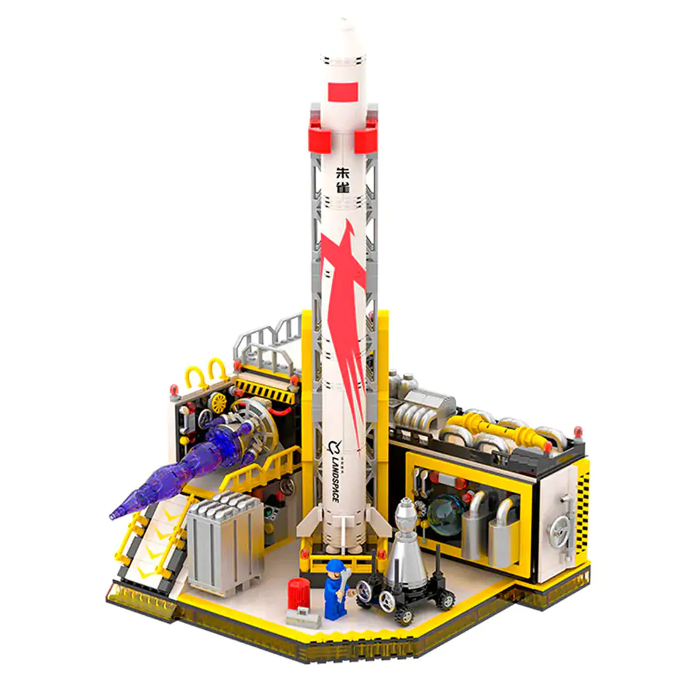 Landspace-Rocket Construction Kit 1284 piese poza produsului