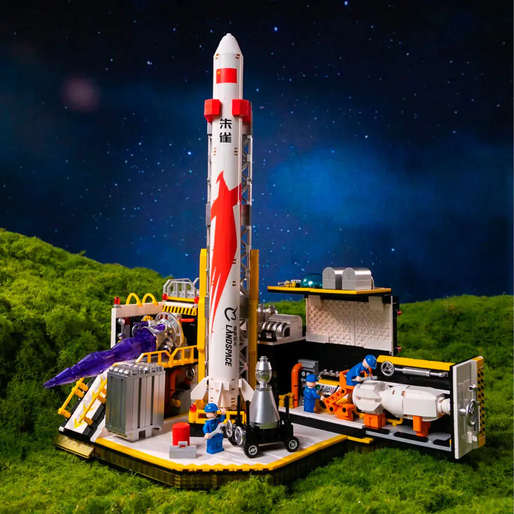 Landspace-Rocket Construction Kit 1284 piese poza produsului