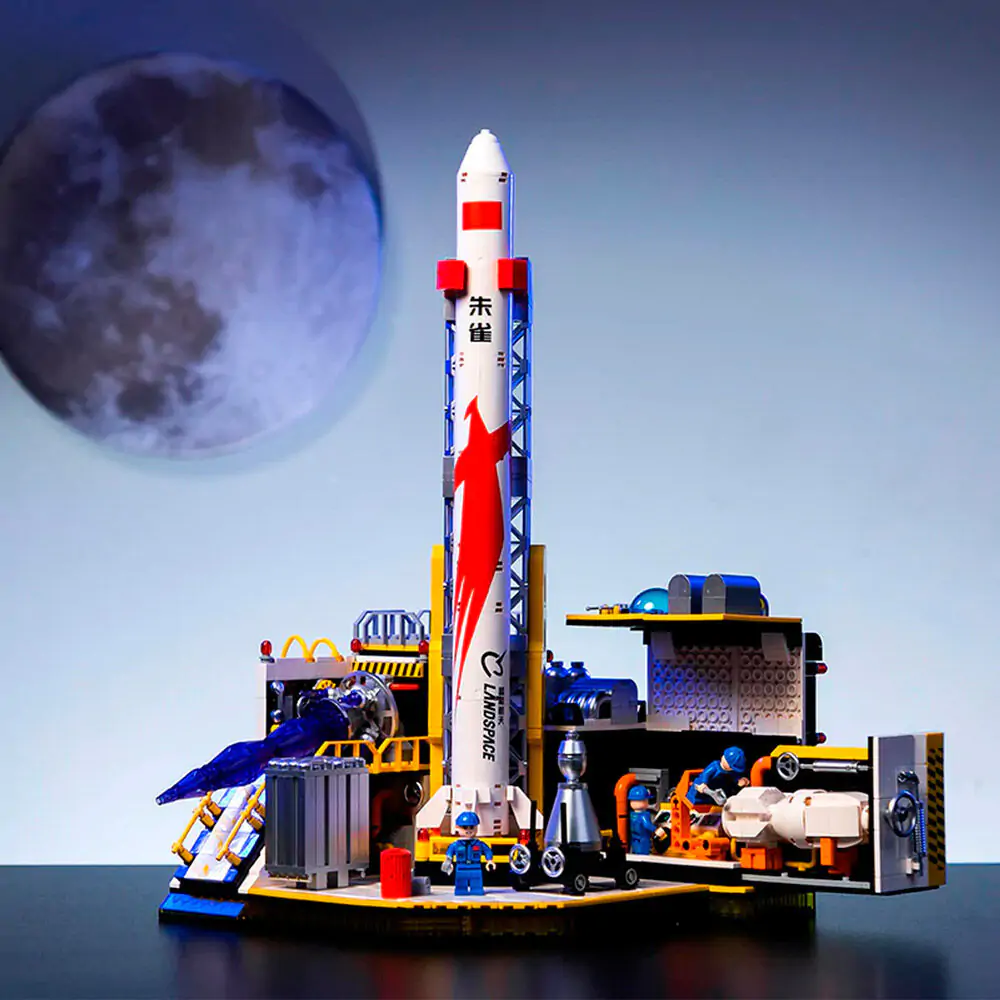 Landspace-Rocket Construction Kit 1284 piese poza produsului