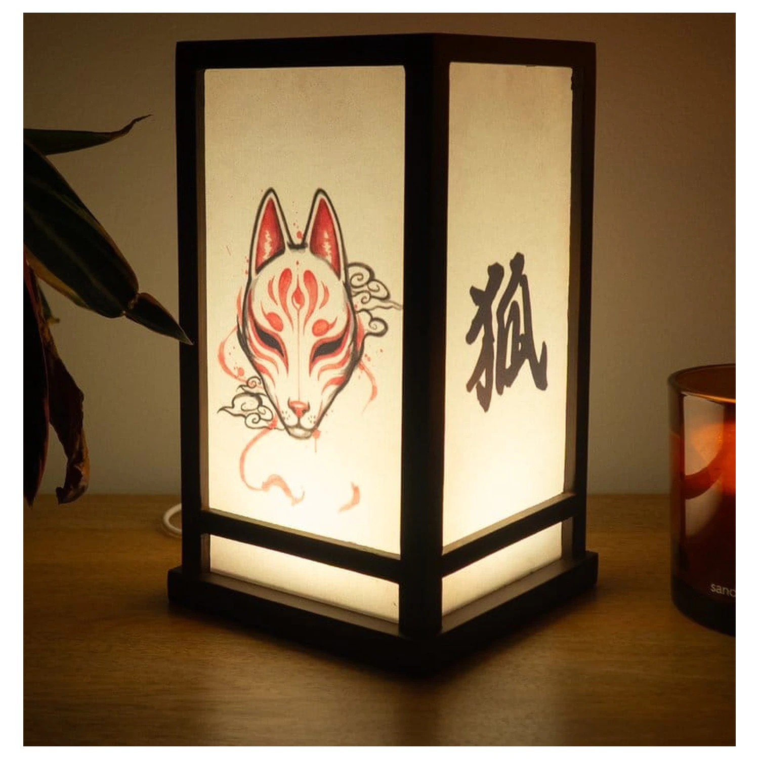 Lanterna Kitsune 25 cm poza produsului