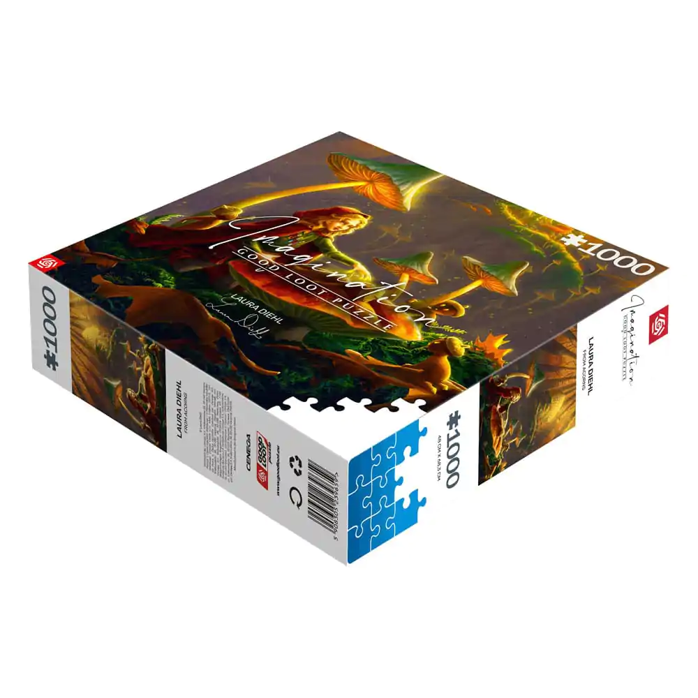 Laura Diehl Imagination Puzzle From Acorns (1000 piese) poza produsului
