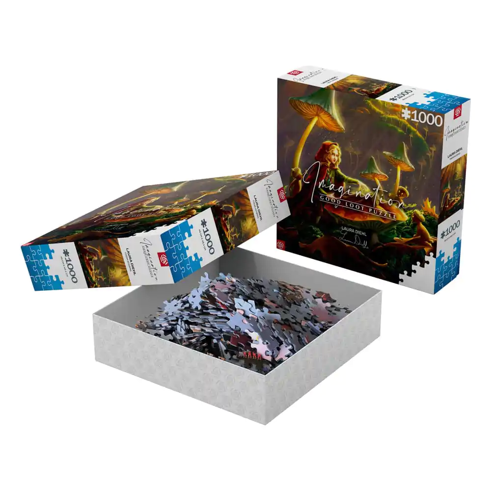 Laura Diehl Imagination Puzzle From Acorns (1000 piese) poza produsului