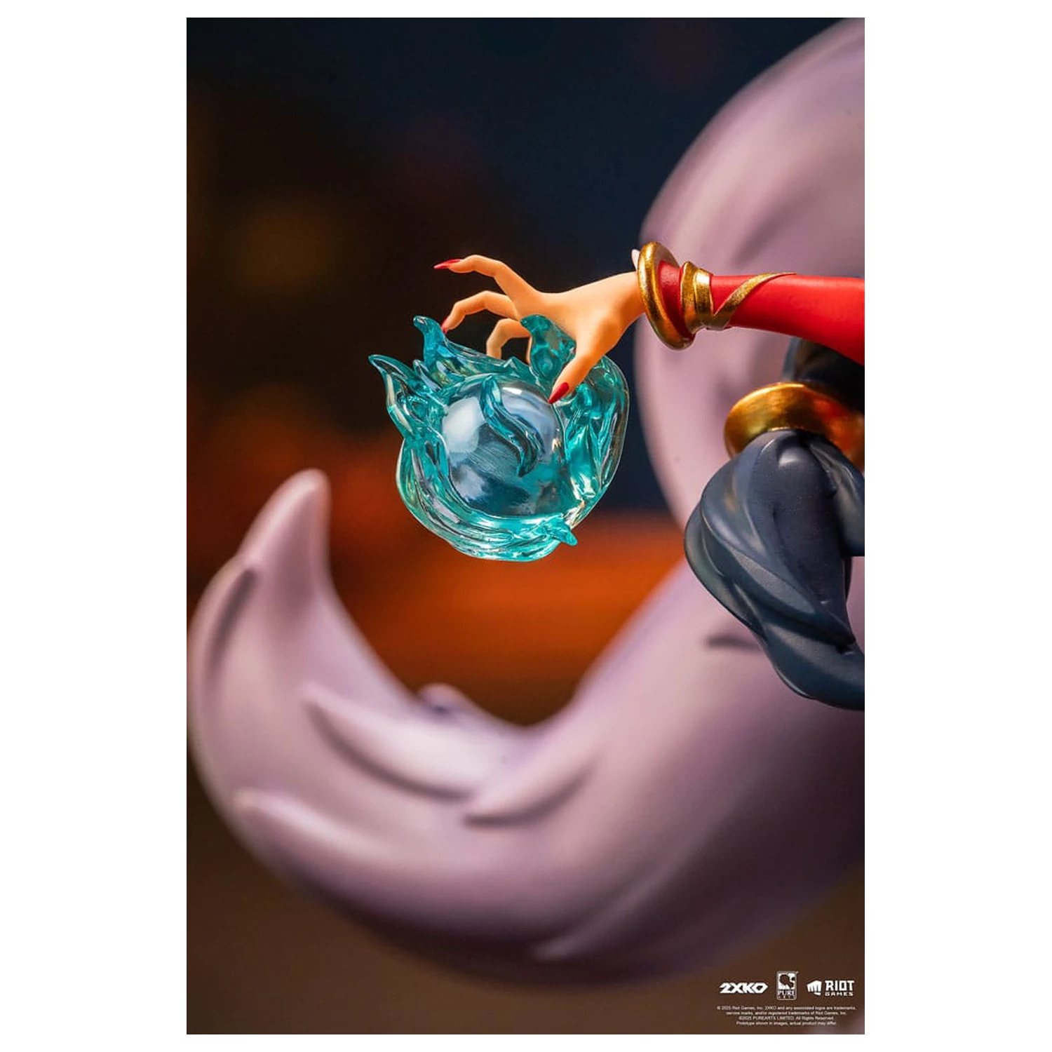 League of Legends Statuie 1/10 2XKO Ekko & Ahri Diorama 30 cm poza produsului