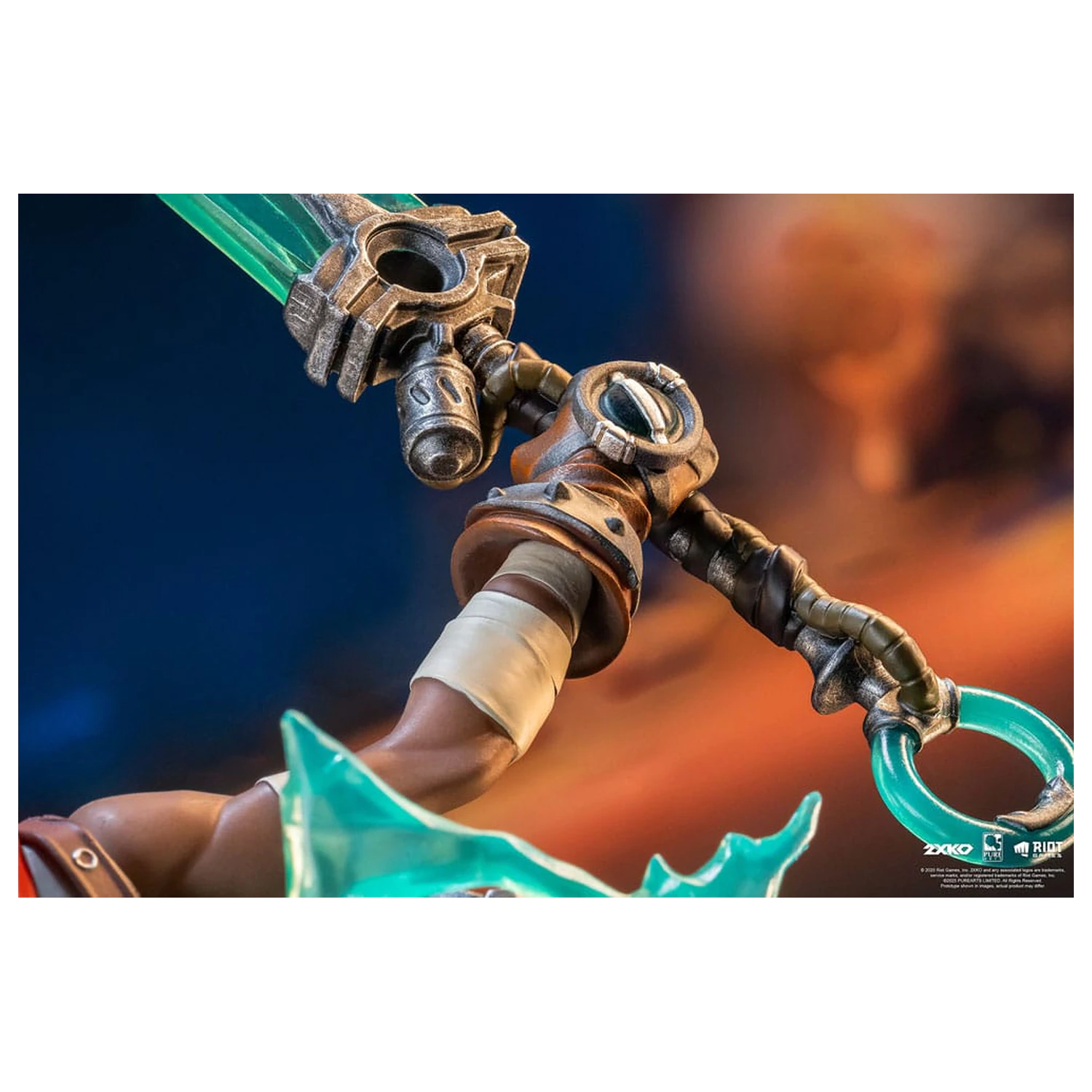 League of Legends Statuie 1/10 2XKO Ekko & Ahri Diorama 30 cm poza produsului