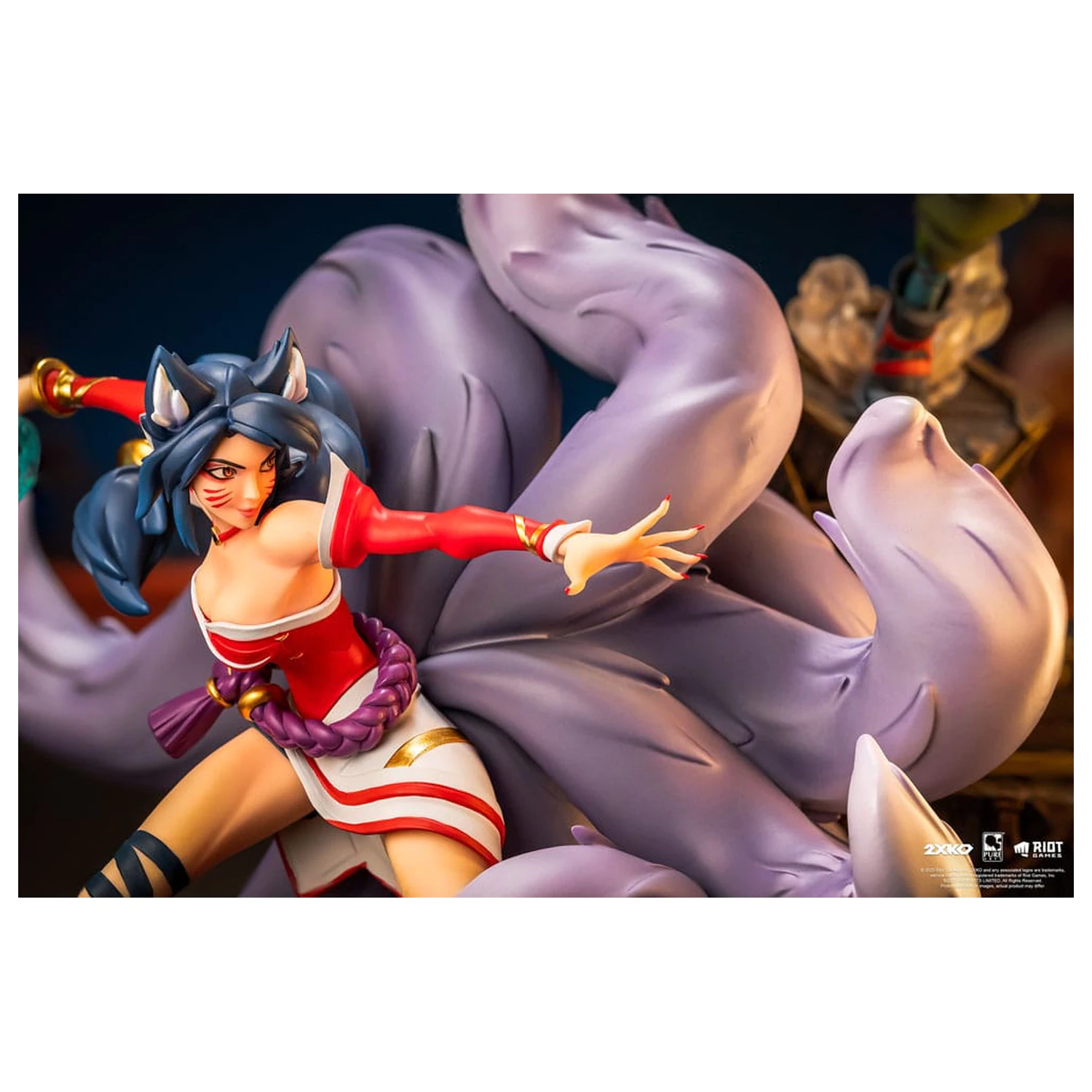 League of Legends Statuie 1/10 2XKO Ekko & Ahri Diorama 30 cm poza produsului
