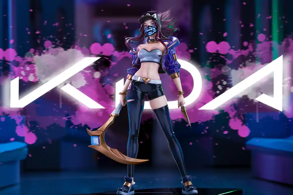 Statuie PVC League of Legends 1/7 K/DA Akali 25 cm poza produsului