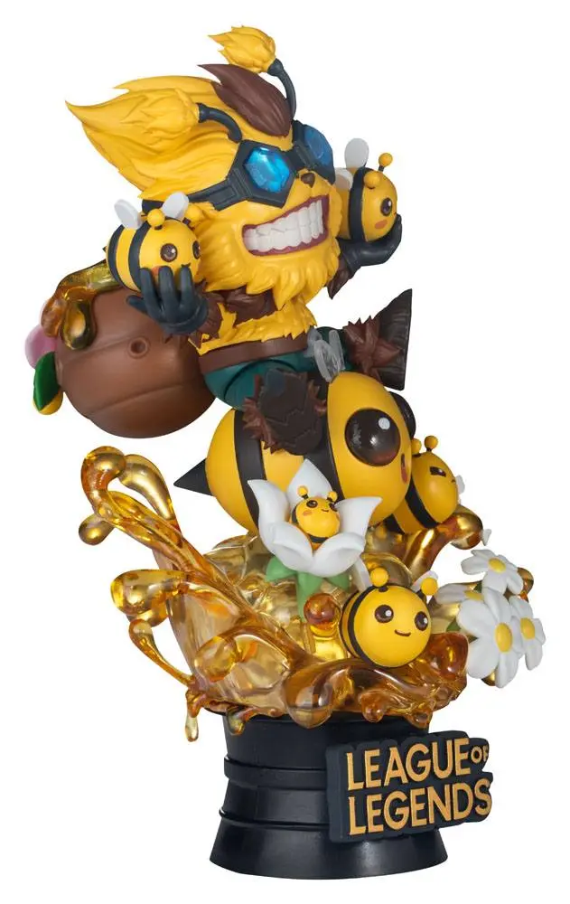 Set dioramă PVC League of Legends D-Stage Beemo & BZZZiggs 15 cm poza produsului