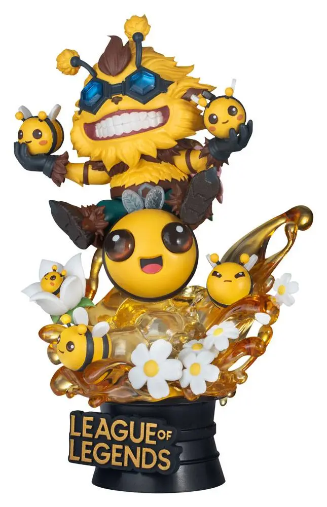 Set dioramă PVC League of Legends D-Stage Beemo & BZZZiggs 15 cm poza produsului