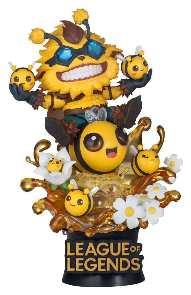 Set dioramă PVC League of Legends D-Stage Beemo & BZZZiggs 15 cm poza produsului