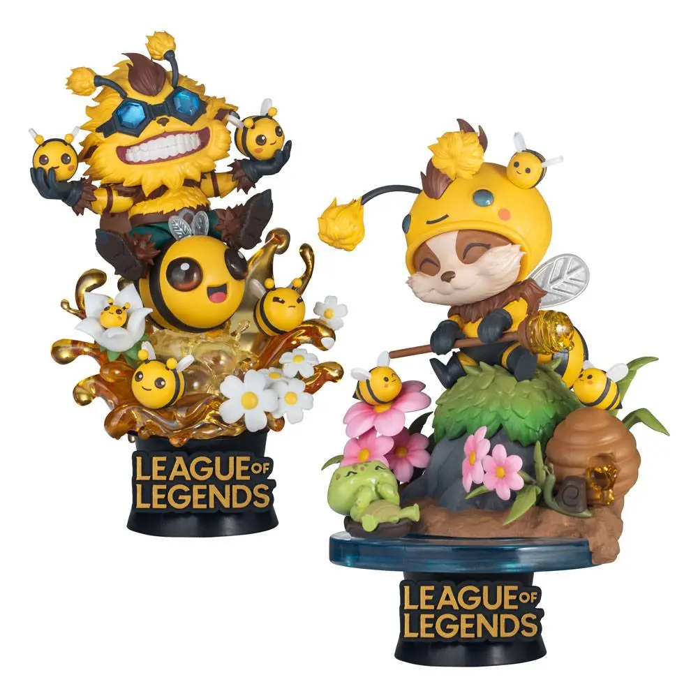 Set dioramă PVC League of Legends D-Stage Beemo & BZZZiggs 15 cm poza produsului