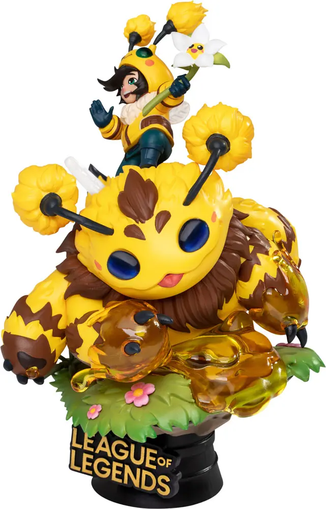 League of Legends D-Stage Set dioramă PVC Nunu &amp; Beelump &amp; Heimerstinger 16 cm poza produsului