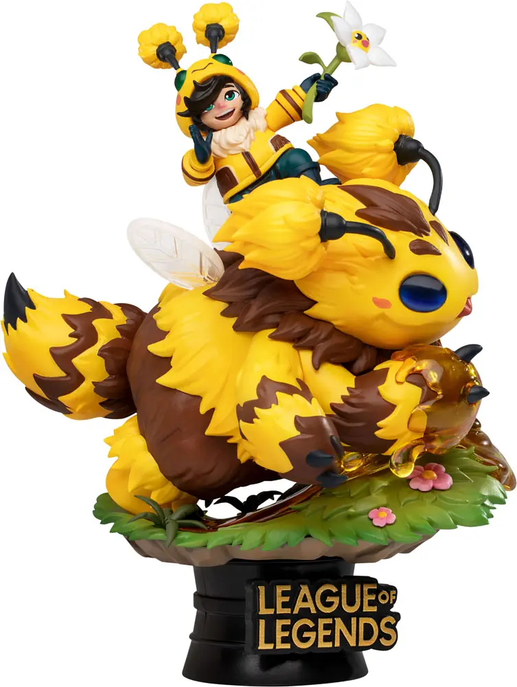 League of Legends D-Stage Set dioramă PVC Nunu &amp; Beelump &amp; Heimerstinger 16 cm poza produsului