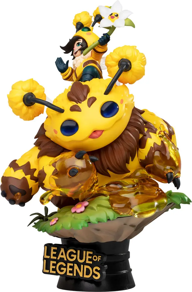 League of Legends D-Stage Set dioramă PVC Nunu &amp; Beelump &amp; Heimerstinger 16 cm poza produsului
