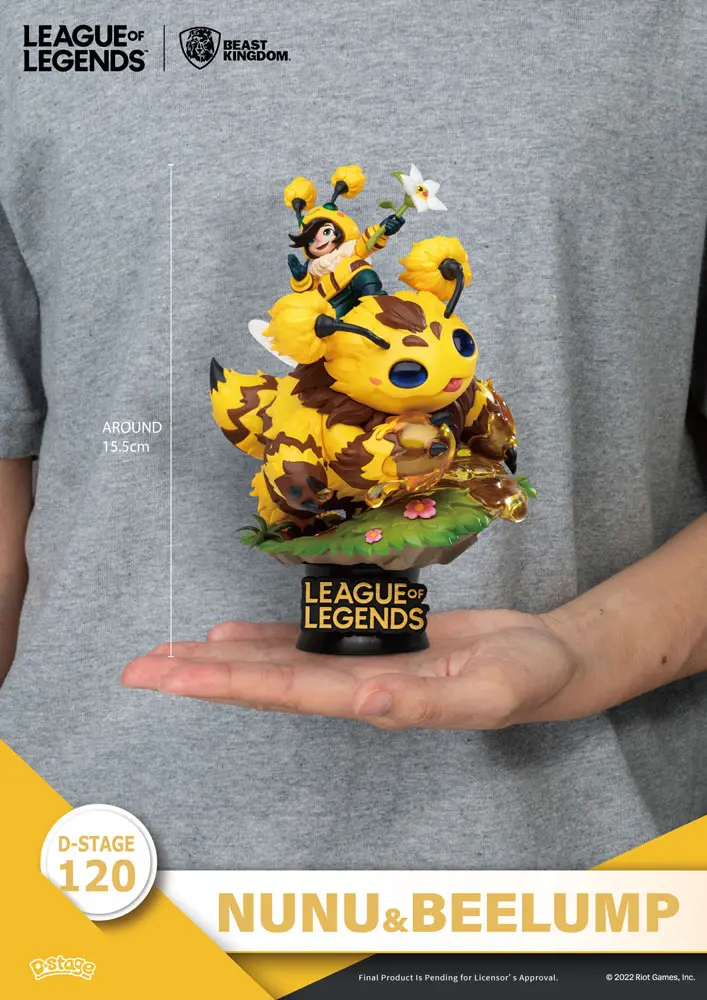League of Legends D-Stage Set dioramă PVC Nunu &amp; Beelump &amp; Heimerstinger 16 cm poza produsului