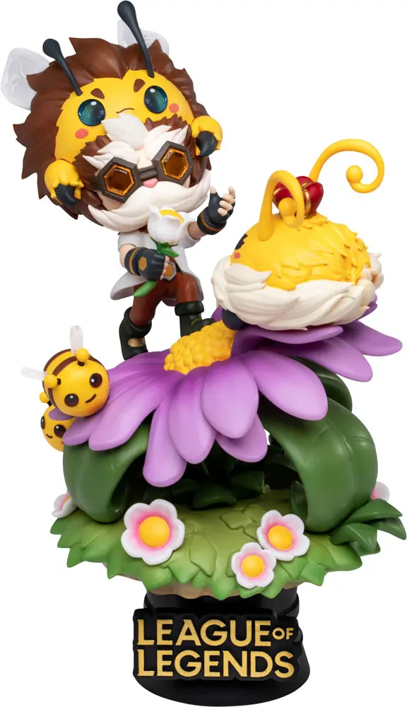 League of Legends D-Stage Set dioramă PVC Nunu &amp; Beelump &amp; Heimerstinger 16 cm poza produsului