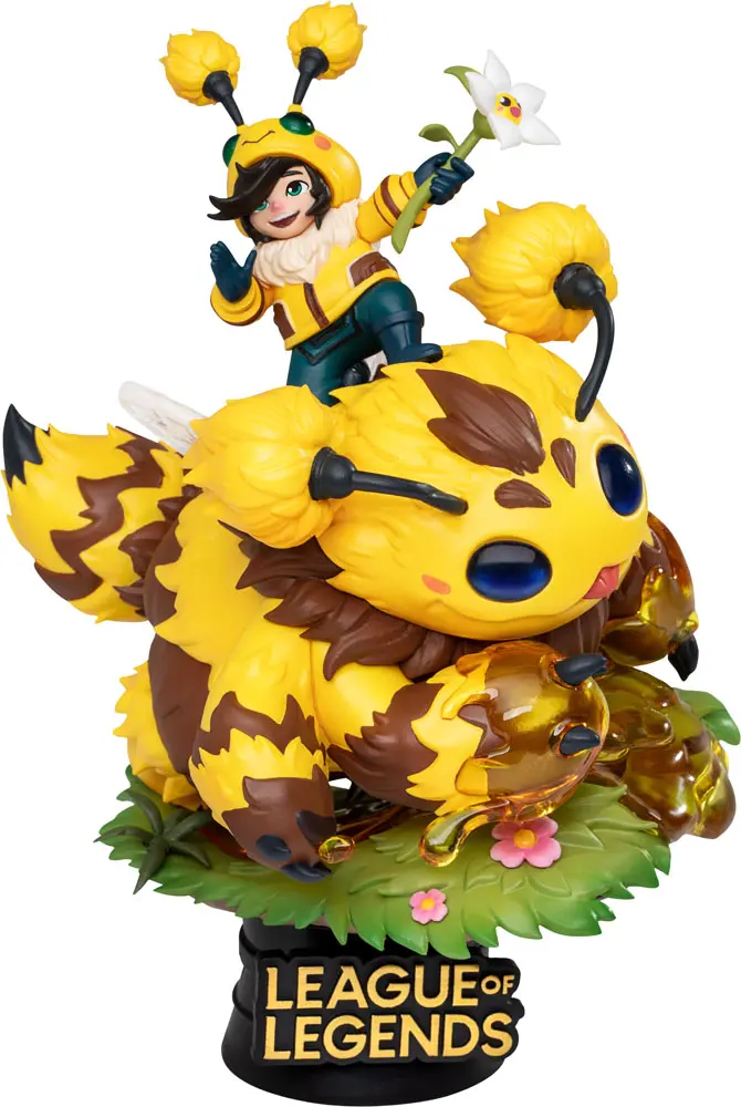 League of Legends D-Stage Set dioramă PVC Nunu &amp; Beelump &amp; Heimerstinger 16 cm poza produsului