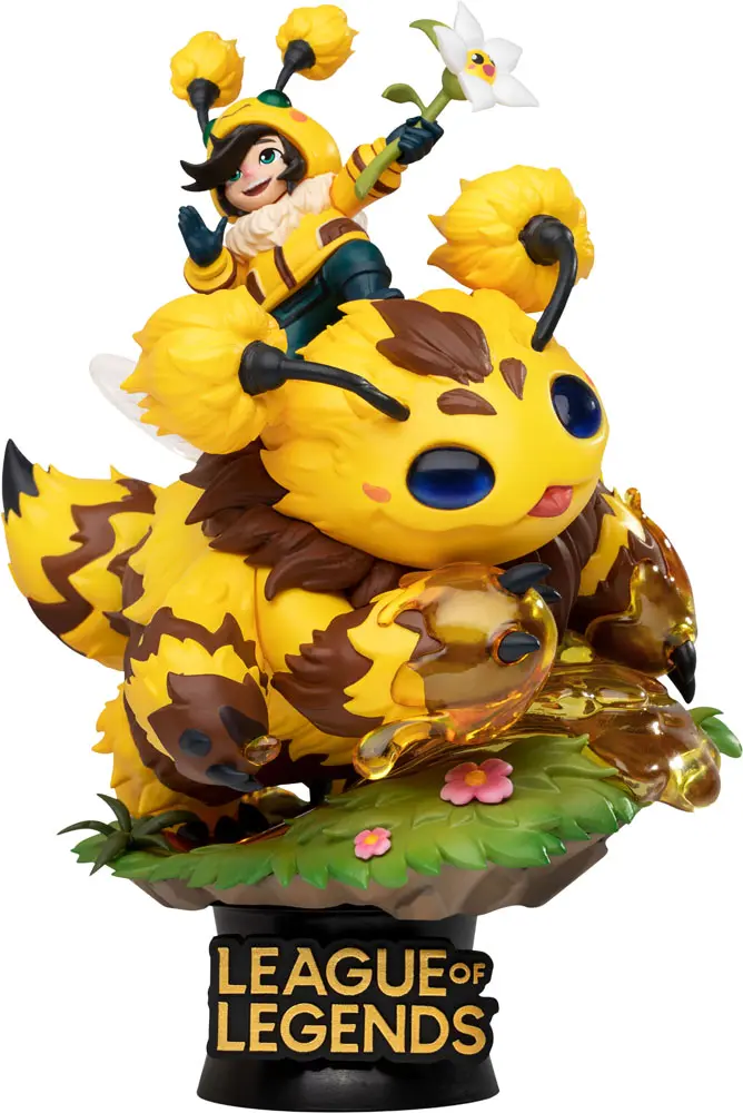 League of Legends D-Stage Set dioramă PVC Nunu &amp; Beelump &amp; Heimerstinger 16 cm poza produsului