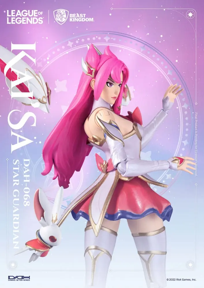 Figurină de acțiune League of Legends Dynamic 8ction Heroes 1/9 Star Guardian Kai'Sa 19 cm poza produsului