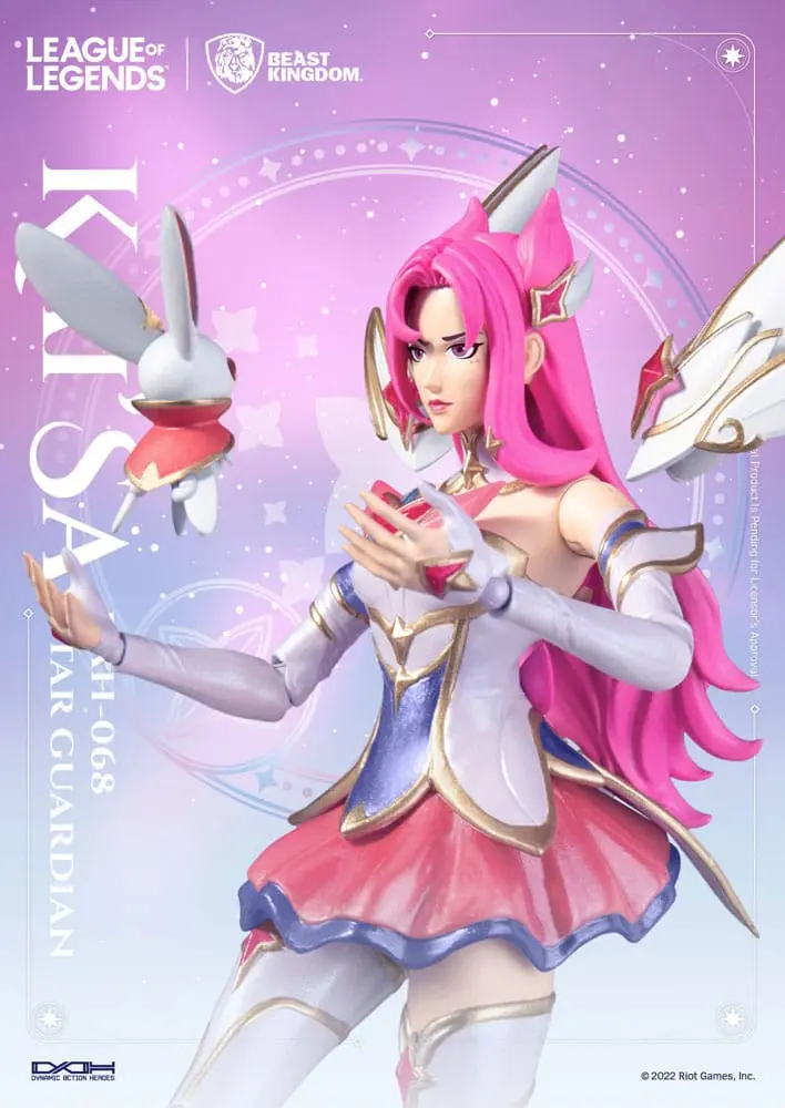 Figurină de acțiune League of Legends Dynamic 8ction Heroes 1/9 Star Guardian Kai'Sa 19 cm poza produsului