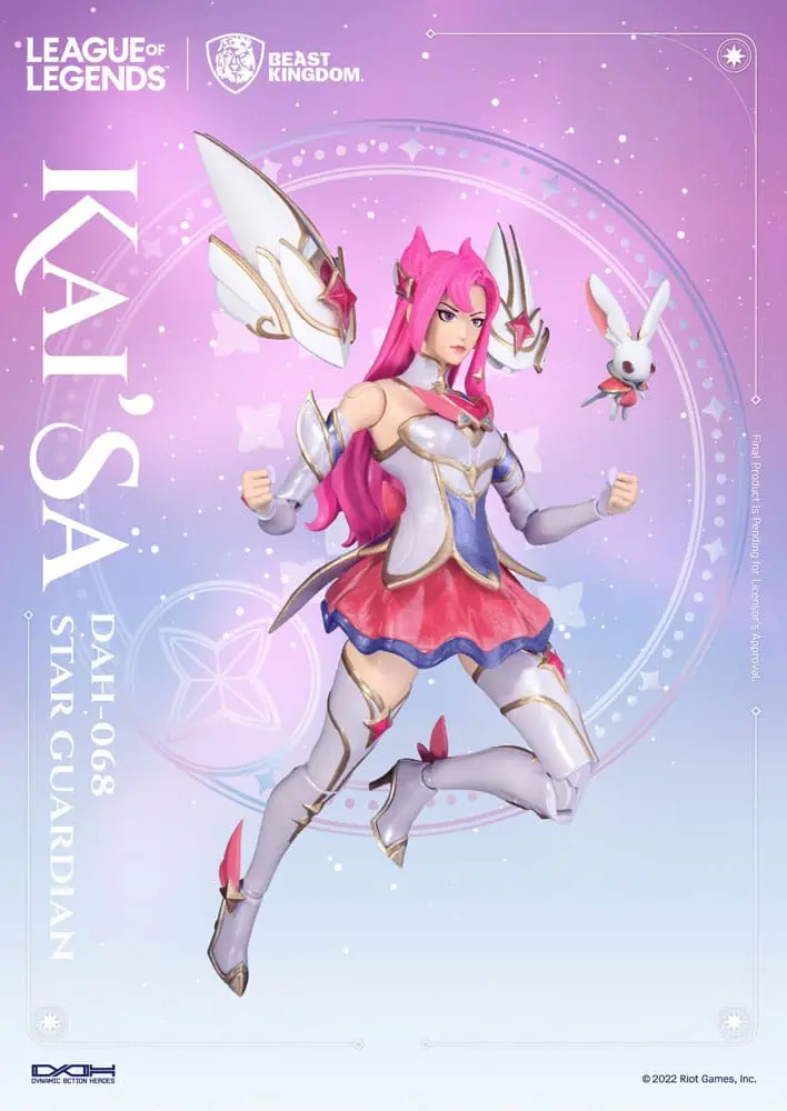 Figurină de acțiune League of Legends Dynamic 8ction Heroes 1/9 Star Guardian Kai'Sa 19 cm poza produsului