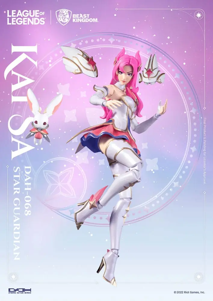 Figurină de acțiune League of Legends Dynamic 8ction Heroes 1/9 Star Guardian Kai'Sa 19 cm poza produsului